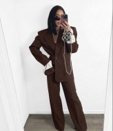 Классический костюм с пиджаком и брюками IO-812A900