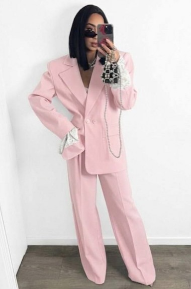 Классический костюм с пиджаком и брюками IO-812A900