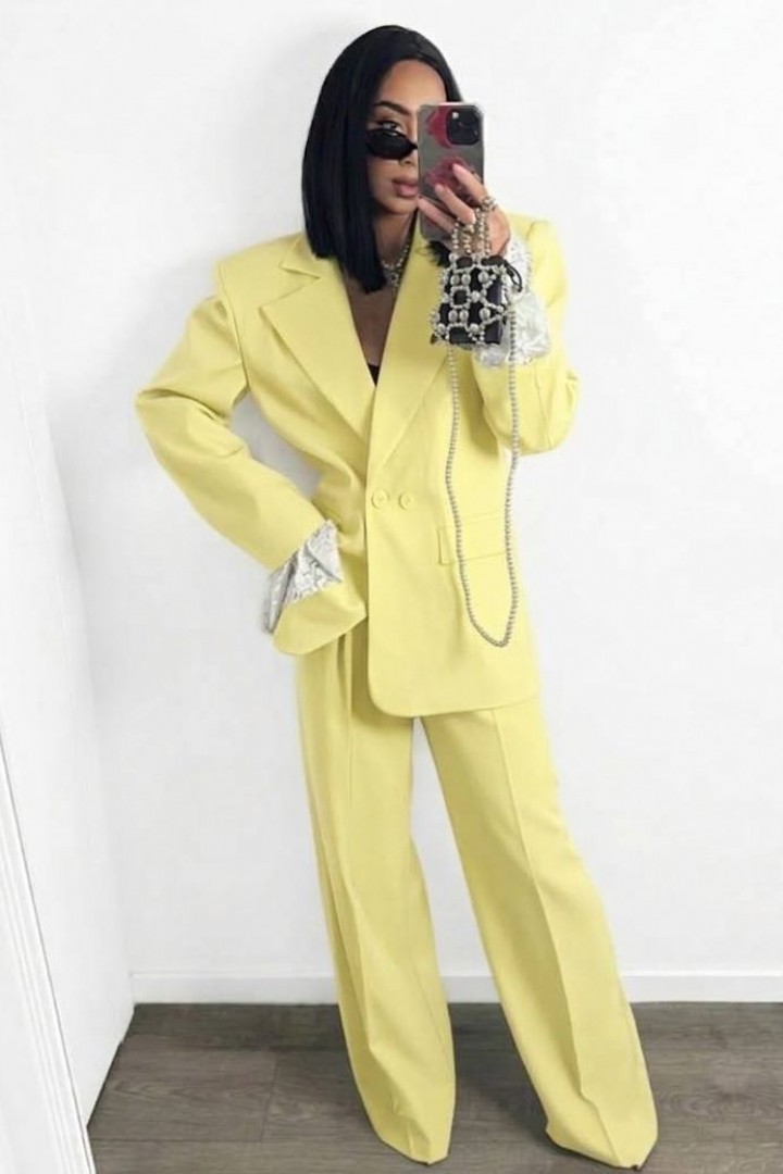 Классический костюм с пиджаком и брюками IO-812A900