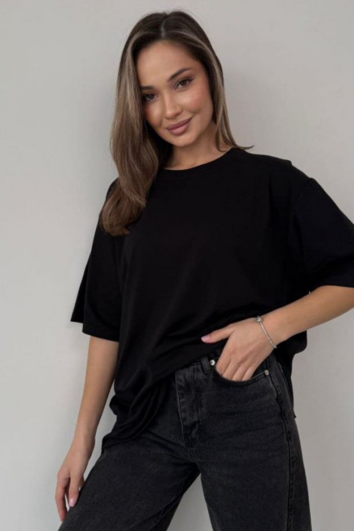 Футболка оверсайз с накатом на спине MIK-4190A279