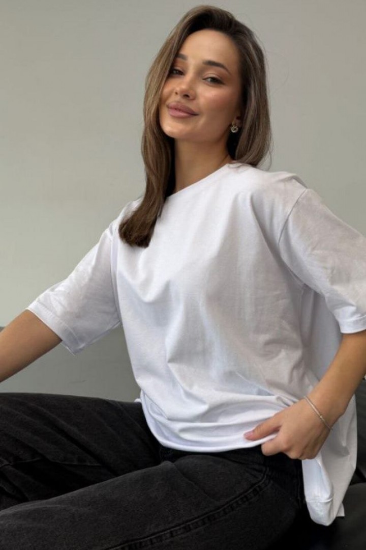 Футболка оверсайз с накатом на спине MIK-4190A279