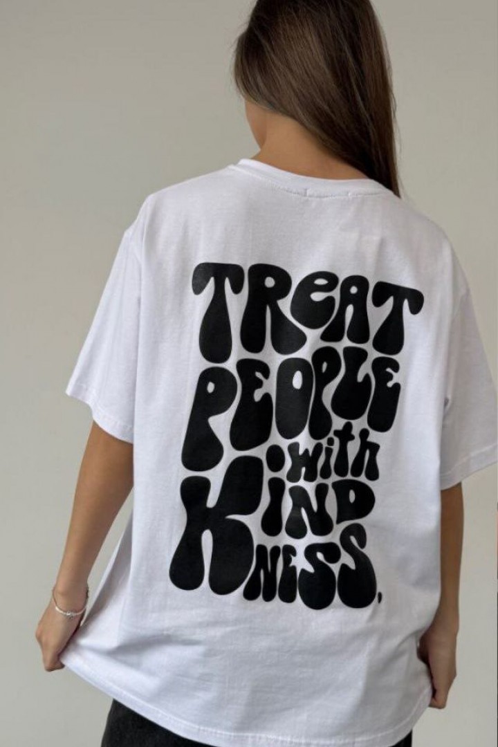 Футболка оверсайз с накатом на спине MIK-4190A279