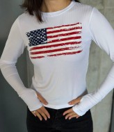 Лонгслів з вирізами для пальчиків MIK-4268A230