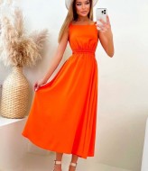 Платье с бантом сзади VMS-0114A250