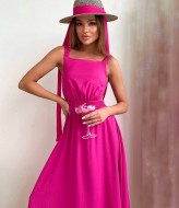 Платье с бантом сзади VMS-0114A250