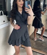 Летнее платье с запахом VMS-0118A350