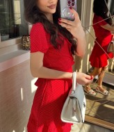 Летнее платье с запахом VMS-0118A350