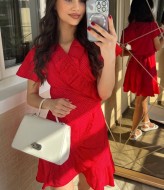 Летнее платье с запахом VMS-0118A350