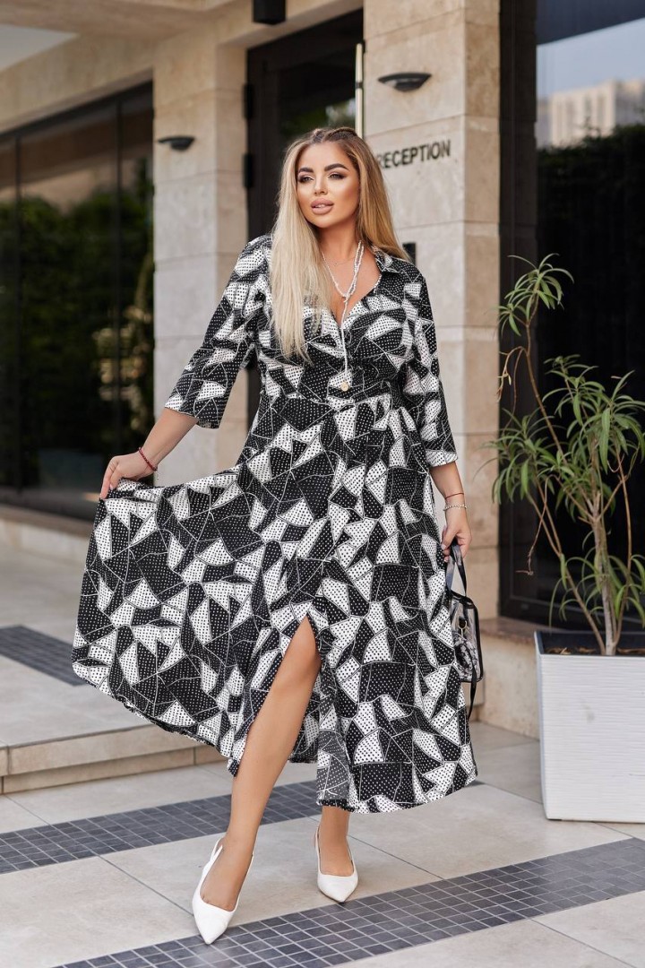 Платье миди на запах EY-578.1A19B23