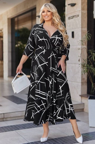 Платье миди на запах EY-578.1A19B23