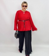 Костюм із шовку гофре EY-704A20B23