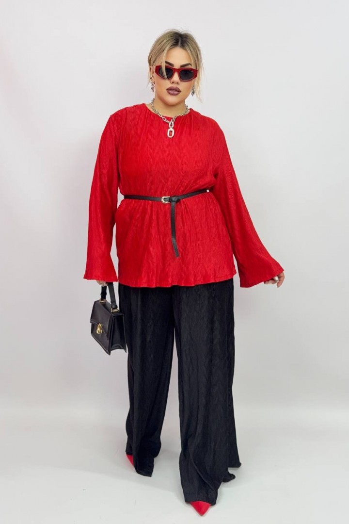 Костюм із шовку гофре EY-704A20B23