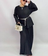 Костюм із шовку гофре EY-704A20B23