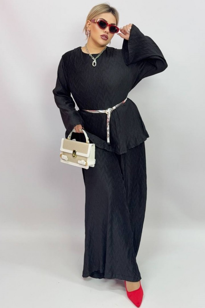 Костюм із шовку гофре EY-704A20B23