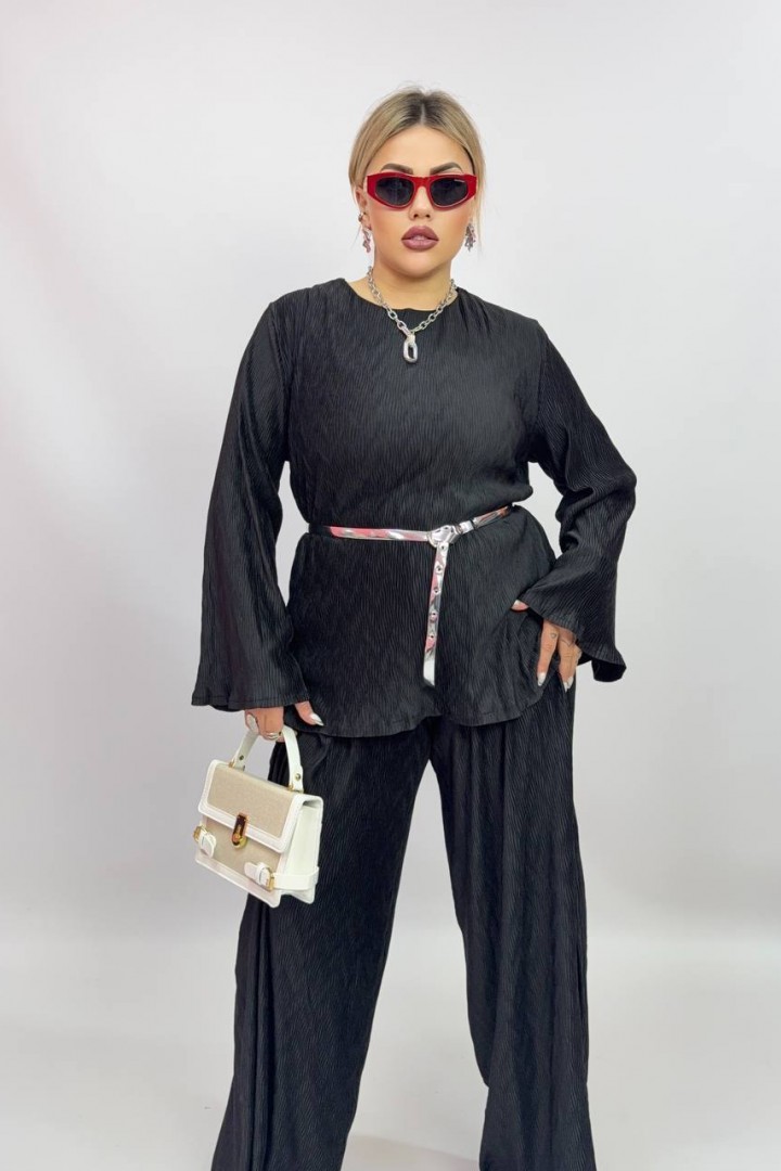 Костюм із шовку гофре EY-704A20B23