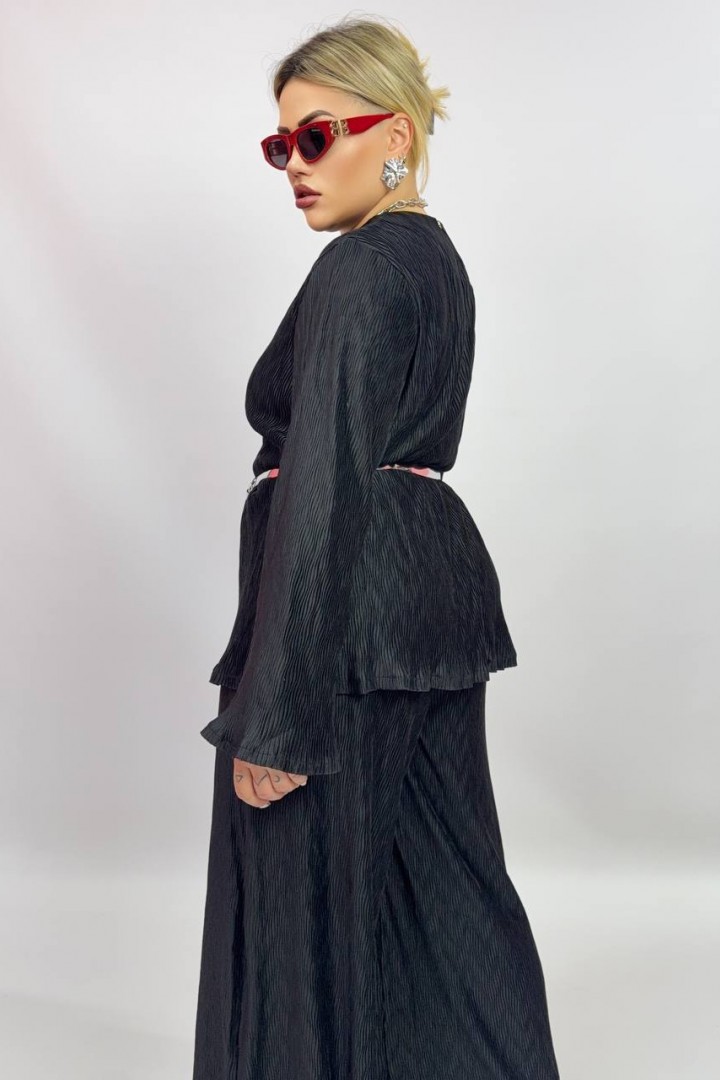 Костюм із шовку гофре EY-704A20B23