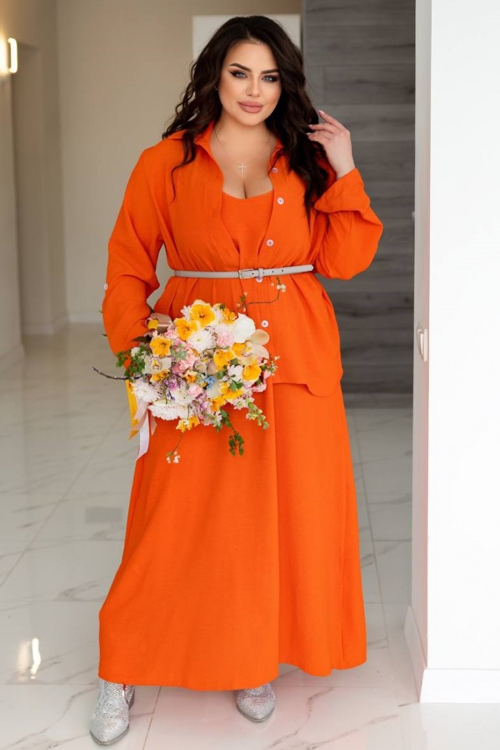 Комплект сарафан и рубашка MT-382A600