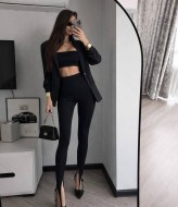 Леггинсы со штрипками VIVI-473A250