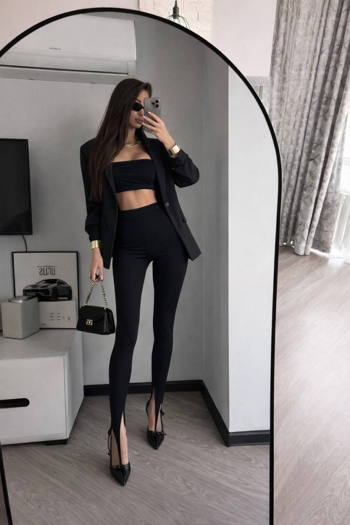 Леггинсы со штрипками VIVI-473A250