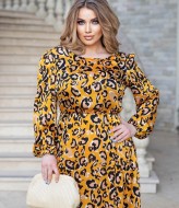 Стильное шелковое платье NJ-EY-560A1053