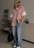 Стильная oversize рубашка 2 в 1 STC-340A599