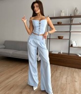 Брючный костюм с корсетом  IN-916A520