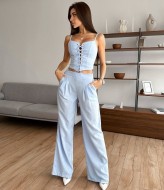 Брючный костюм с корсетом  IN-916A520