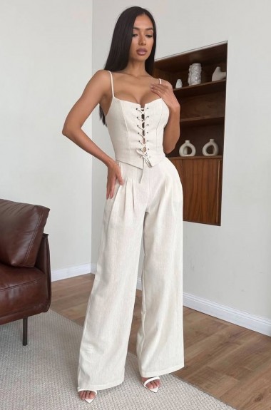 Брючный костюм с корсетом  IN-916A520