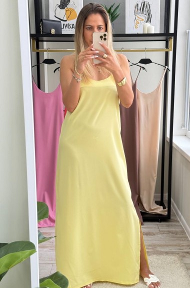 Довгий сарафан з розрізом EST-5630A370 Довгий сарафан з розрізом EST-5630A370