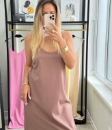 Довгий сарафан з розрізом EST-5630A370