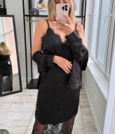 Сукня з мереживом та сорочка EST-5893A750