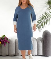 Платье со вставками по бокам TAS-1732.1A550