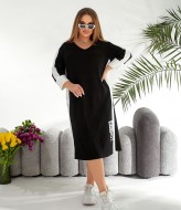 Платье со вставками по бокам TAS-1732.1A550