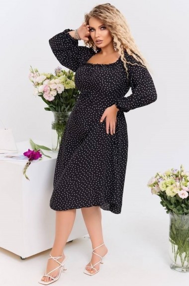 Платье женское с длинным рукавом YM-05661.2A12