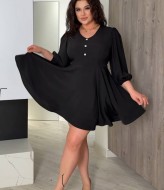 Мини платье черное YM-7050.2A16