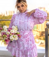 Красивое платье с кружевом YM-7096A22