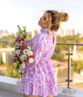 Красивое платье с кружевом YM-7096A22