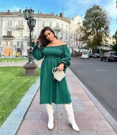 Платье вельветовое женское YM-7029.1A14.5B16