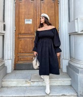 Платье вельветовое женское YM-7029.1A14.5B16