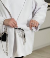 Пиджак с бахромой YM-5871.1A24