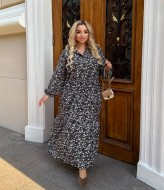 Женское платье свободного кроя  DOL-376A550