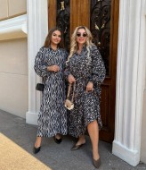 Женское платье свободного кроя  DOL-376A550