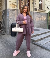 Вельветовый женский костюм DOL-377A760