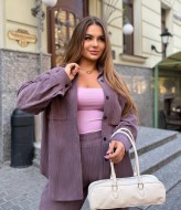 Вельветовый женский костюм DOL-377A760