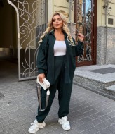 Вельветовый женский костюм DOL-377A760