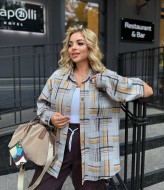 Байковая рубашка женская  CUR-1016A300