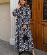 Женское платье свободного кроя  DOL-376A550