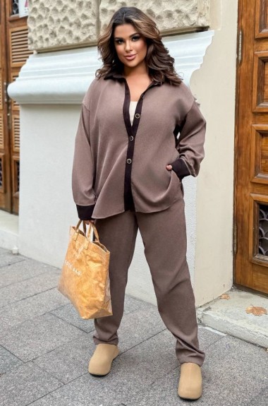 Костюм женский рубашка и штаны  RAL-141A640