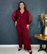 Костюм двойка женский с брюками  VL-1105A700