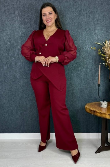 Костюм двойка женский с брюками  VL-1105A700